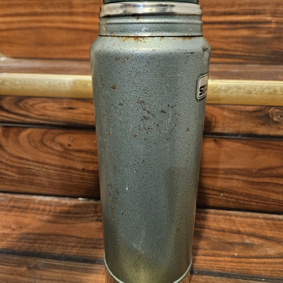 Vintage Stanley Aladdin Thermos A-944DH Green Quart Vintage - Picture 7 of 17